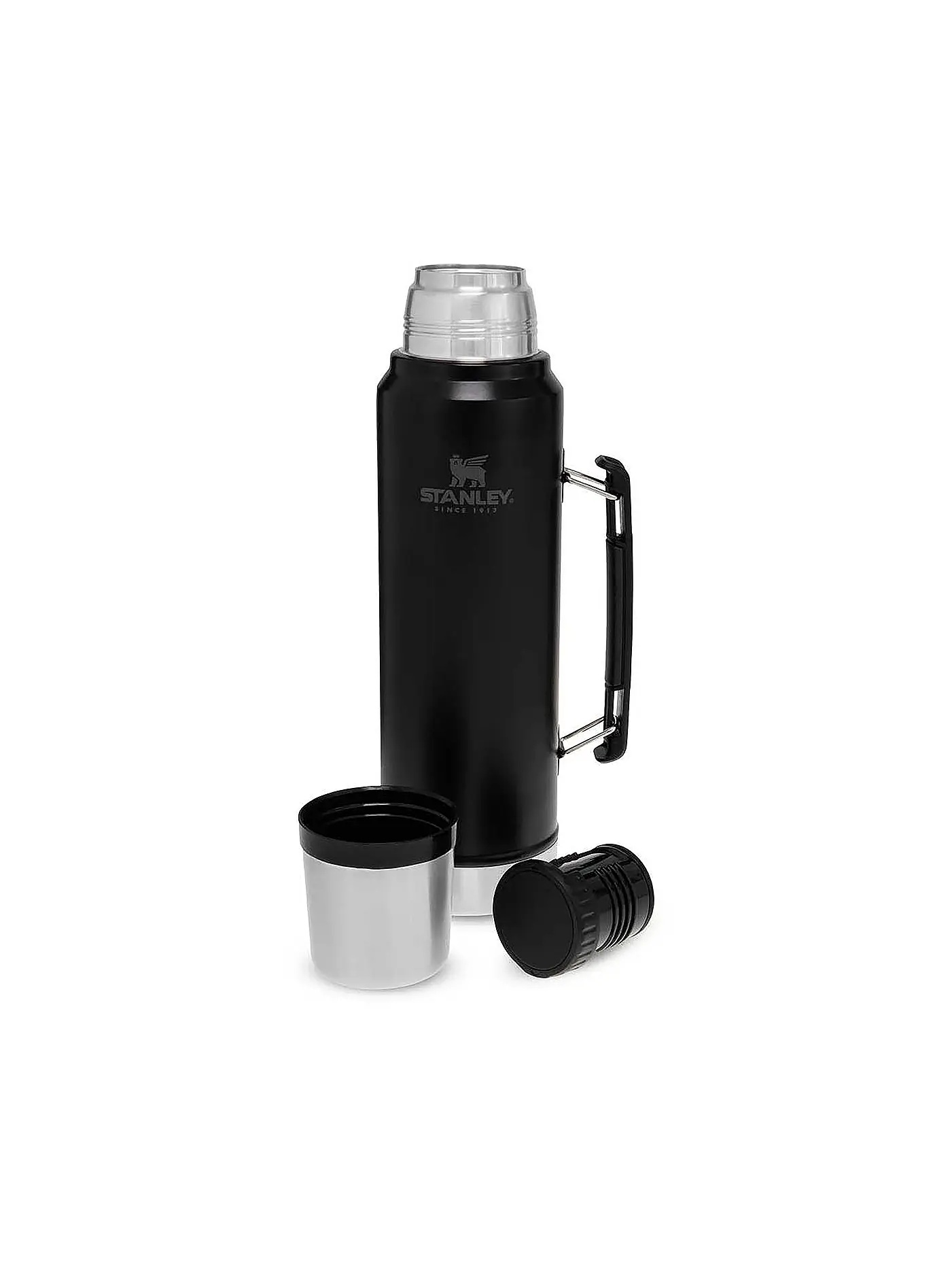 STANLEY | Isolierflasche - Thermosflasche CLASSIC 1l Orange | schwarz